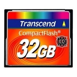TARJETA MEMORIA COMPACT FLASH 32GB TRANSCEND