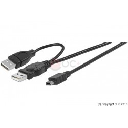 CABLE USB 2.0 A MINI USB