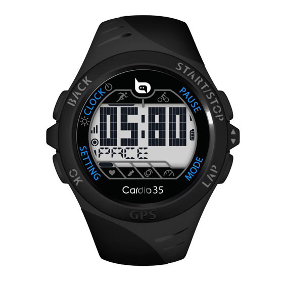 Reloj deportivo con GPS Cardio 35 T - MercaOlé